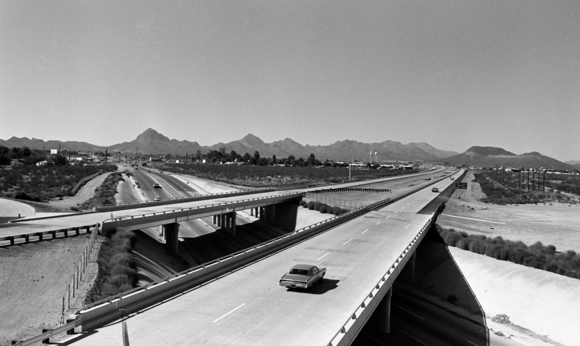 Interstate Highway in Pima County 10 / US 80